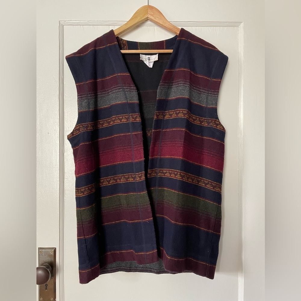 Vintage Cotton Ginny Southwestern vest- Men’s Medium or Women’s Large